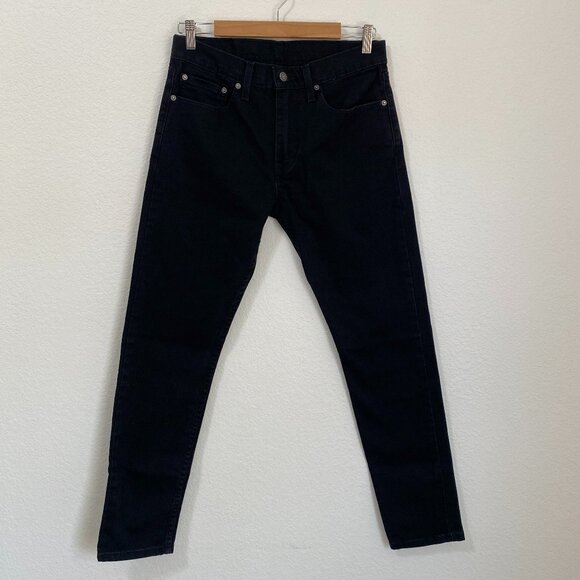 Levi's Other - Levi's 512 Slim Taper Black Jeans 31x32